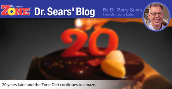 Какво ново за диета Зоната след 20 години?